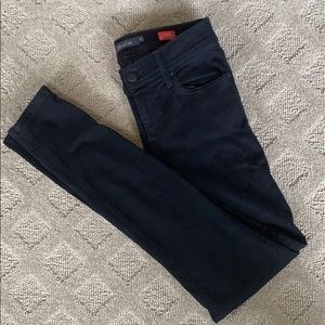 Black high rise skinny jean